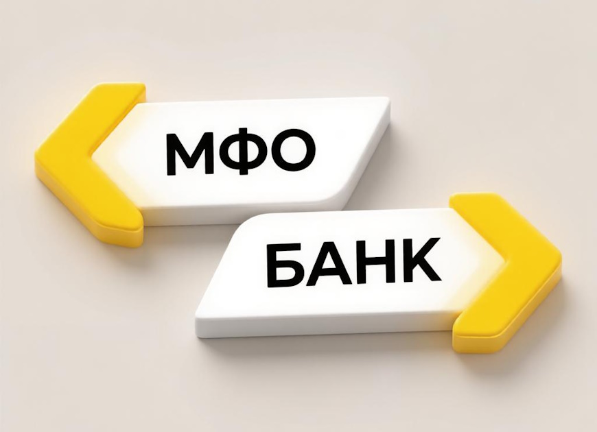 Что выбрать: заём в МФО или кредит в банке